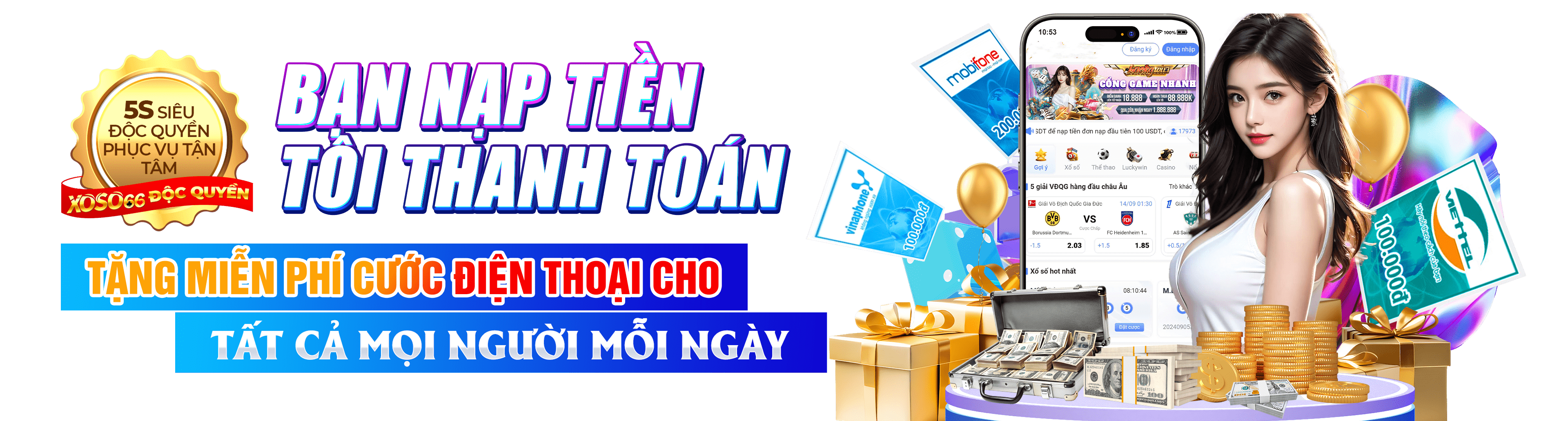 Hình ảnh quảng cáo của xoilac hiển thị nền tảng và các lợi ích